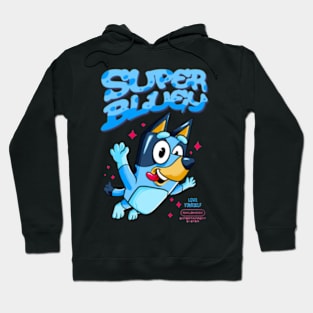 hero bluey cute Hoodie